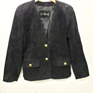 Dana Brooke Vintage 100% Silky Pig Suede Size 10